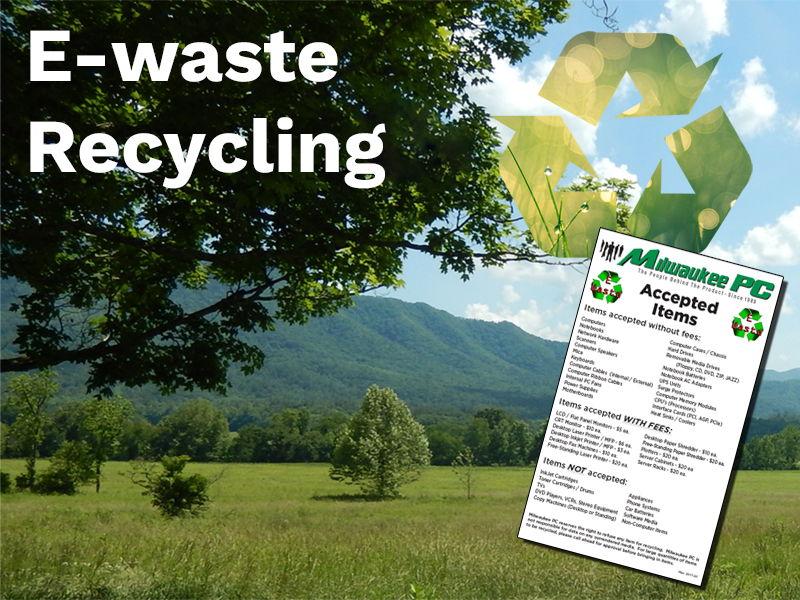 Ewaste Recycling Sheet