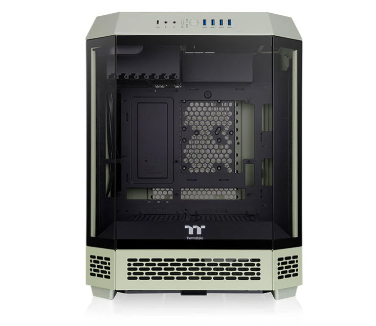 Milwaukee PC - Thermaltake The Tower 600 Matcha Green - Mid-Tower, No PSU, ATX, 2xCT140 Fans, BTF/Project Zero/Project Stealth, 3xTG