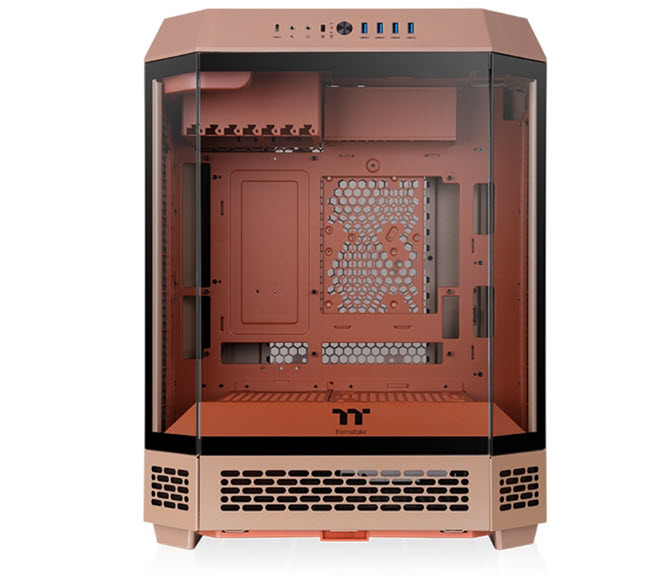 Milwaukee PC - Thermaltake The Tower 600 Gravel Sand - Mid-Tower, No PSU, ATX, 2xCT140 Fans, BTF/Project Zero/Project Stealth, 3xTG