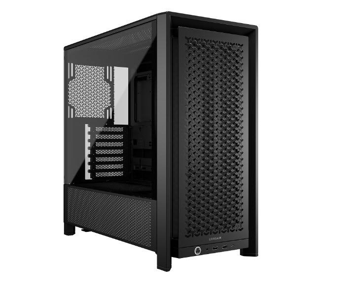 Milwaukee PC - CORSAIR FRAME 4000D Black - MidATX, Fully-Modular, InfiniRail, BTF/Project Zero/Project Stealth, TG