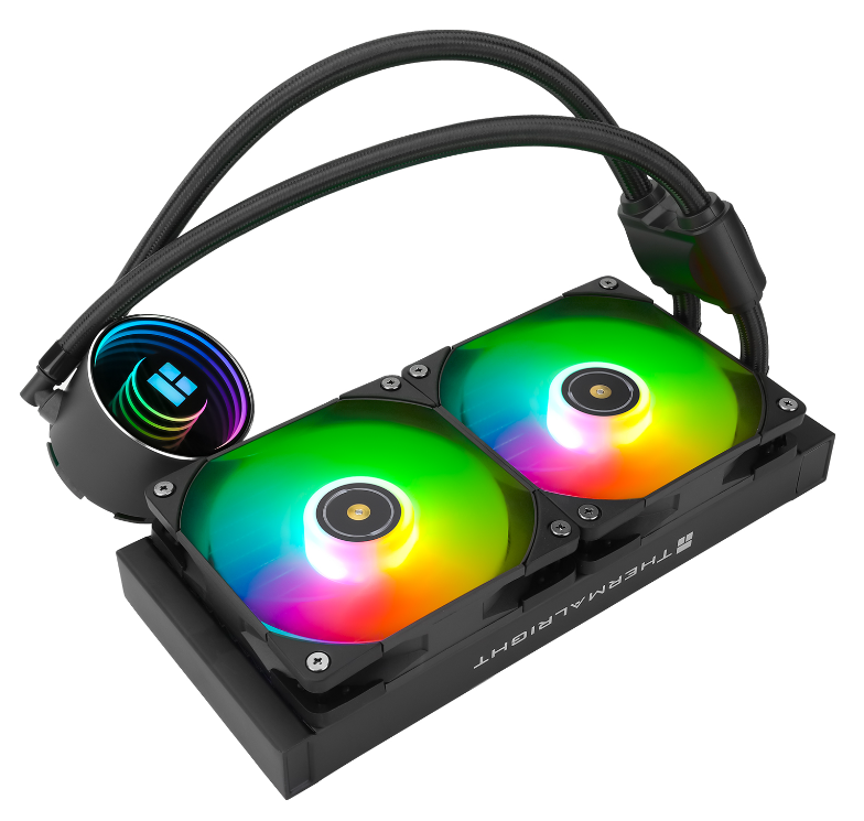 Milwaukee PC - Thermalright Frozen Notte 240 BLACK ARGB Liquid AIO Cooler, multi socket AMD/Intel 