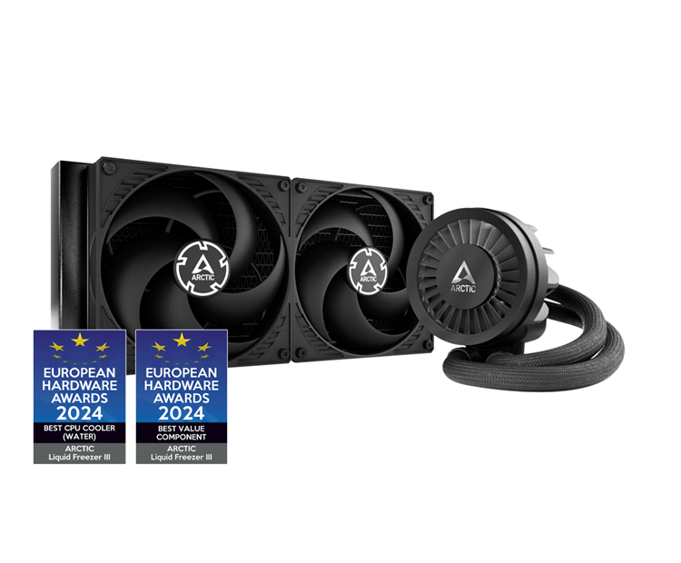 Milwaukee PC - ARCTIC Liquid Freezer III 280 Black - Water Cooler AIO, Multi-Socket incl s1700/1851/AM5/AM4