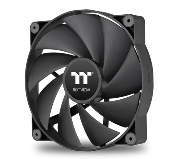 Milwaukee PC - Thermaltake CT200 PC Cooling Fan Black (Single 200mm PWM Fan Pack)