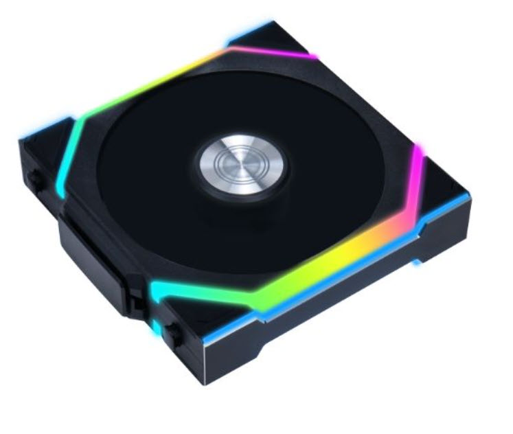 Milwaukee PC - Lian-Li UNI FAN SL 120 (Black) Single 120mm Wireless RGB Fan - requires transmitter