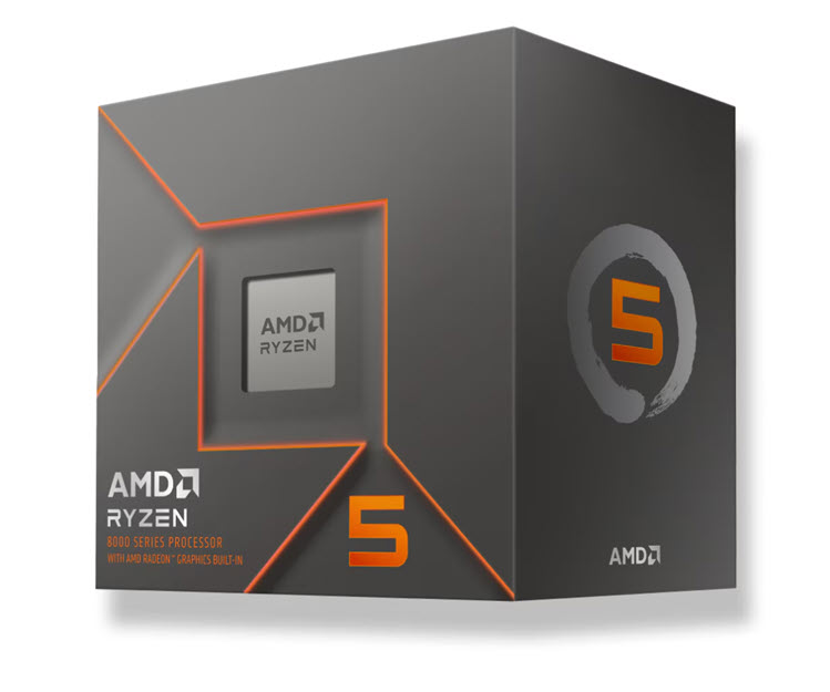 Milwaukee PC - AMD Ryzen 5 8500G - AM5, 3.2GHz/5.0GHz, EXPO, 6c/12t, Radeon 740M, No Cooler 