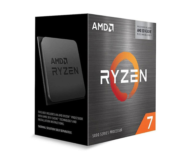 Milwaukee PC - AMD Ryzen 7 5700X3D - AM4, PCIe4.0, 3.0 GHz/ 4.1 GHz, 8c/16t,  No Gfx, No Cooler