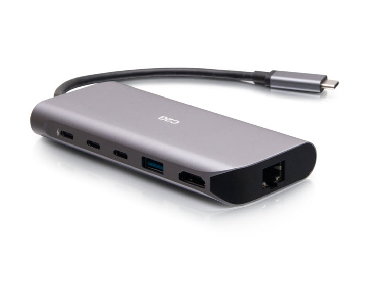 Milwaukee PC - C2G USB-C 4.0 6-in-1 Mini Docking Station w/HDMI, USB-A, Ethernet, USB-C 85W– 8K 60HZ