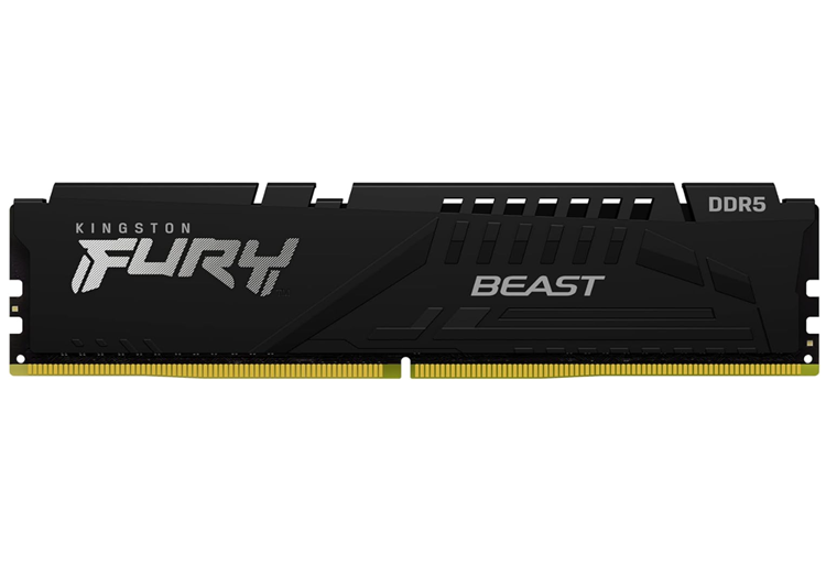 Milwaukee PC - Kingston Fury Beast 16GB DDR5-6000MHz, EXPO, XMP, CL36, 1Rx8 , Black 