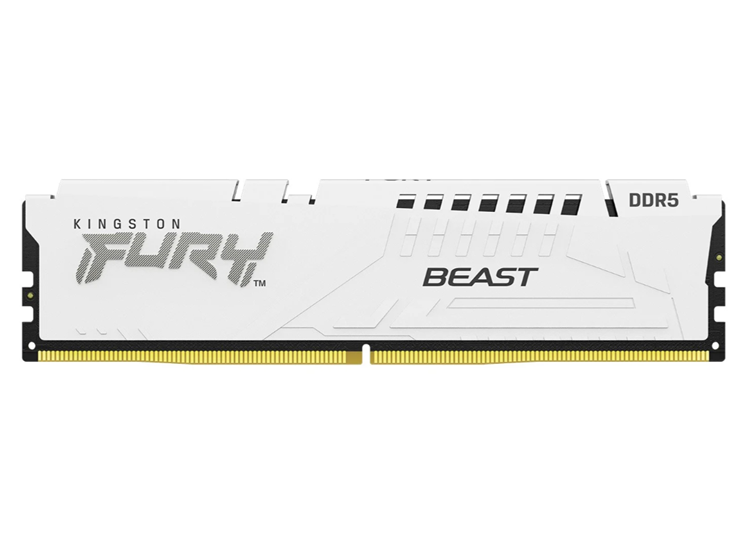 Milwaukee PC - Kingston FURY Beast 16GB DDR5-6000MHz, EXPO, XMP, CL36, 1Rx8, White