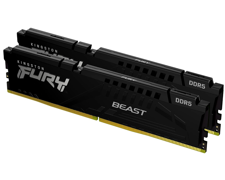 Milwaukee PC - Kingston FURY Beast 32GB Kit (2x16GB) DDR5-6000MHz, EXPO, XMP, CL36, 1Rx8, Black