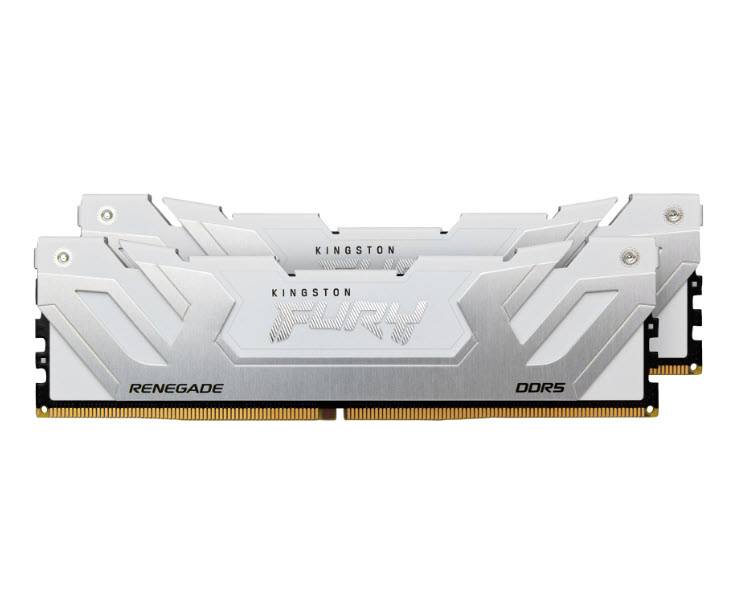 Milwaukee PC - Kingston FURY Renegade (White)48GB Kit (2x24GB) DDR5-8400MT/s, CL40, 1Rx8, EXPO, XMP, CUDIMM