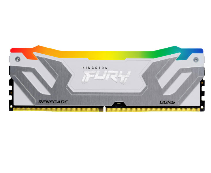 Milwaukee PC - Kingston FURY Renegade RGB (White) 24GB DDR5-8400MT/s, CL40, 1Rx8, EXPO, XMP, CUDIMM