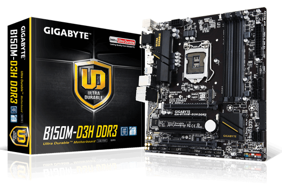 Milwaukee PC - Gigabyte GA-B150M-D3H GSM - MATX, B150 chipset