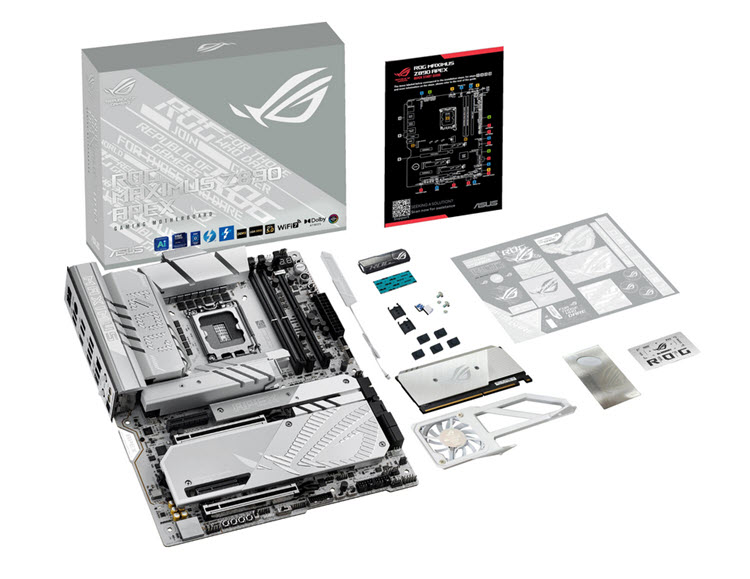 Milwaukee PC - Asus ROG MAXIMUS Z890 APEX - ATX, Z890, s1851,AI, PCIe5.0,3xDDR5,6xM.2,4xSATA,5Gb, Wi0Fi 7,BT5.4,2xTB4, RGB 