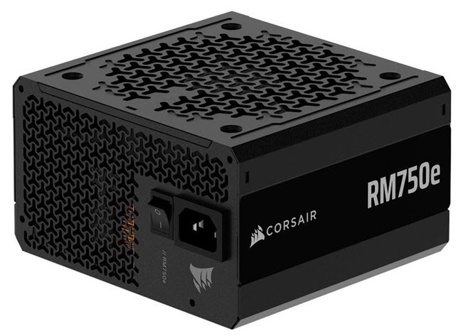 Milwaukee PC - Corsair RMe Series RM750e (Black) - 750W PSU, ATX3.1, PCIe5.1, 80+ Platinum, Fully Modular 