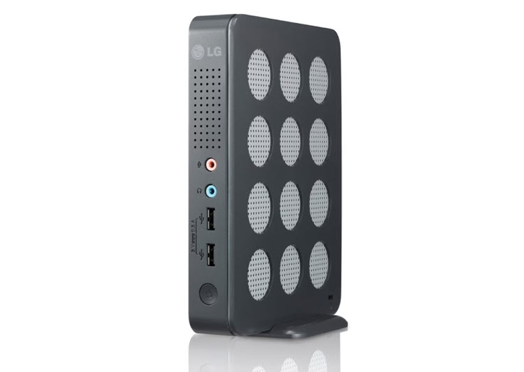 Milwaukee PC - LG CBV42-BP ZERO CLIENT BOX - TERA2321, 512MB, PCoIP, GbE, VMWare View, DVI-D, DVI-I, OS VDI Concept 