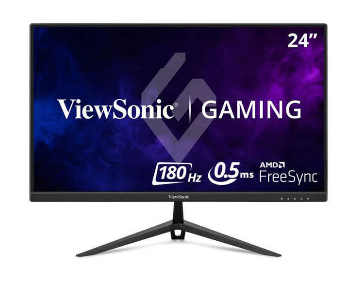 Milwaukee PC - ViewSonic VX2428A Gaming Monitor - 24" FHD IPS, 250nits, 0.5/3ms, 180Hz, AMD FreeSync, 1xDP, 2xHDMI , Frameless