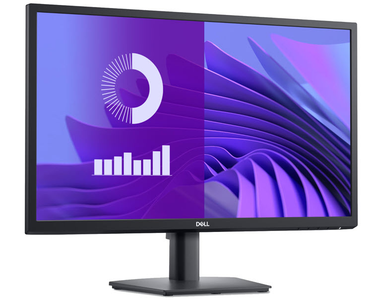 Milwaukee PC - Dell 24 Monitor - E2425H - 24" FHD VA, 250nits, 5ms,75Hz, HDCP, ComfortView, Tilt, DP, VGA 