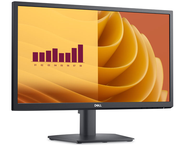 Milwaukee PC - Dell 22 Monitor - E2225HS - 22" FHD VA, 250 nits, 5ms, 75Hz, Low Blue Light, Eye Comfort, HDCP, Speakers, Tilt,