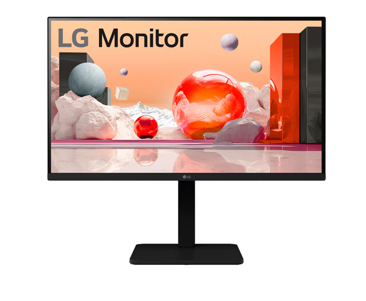 Milwaukee PC - LG 27" 27BA560-B Monitor - 27" FHD IPS, 250nits, 5ms, 100Hz, CLI, Flicker Safe, VGA, HDMI, DP  