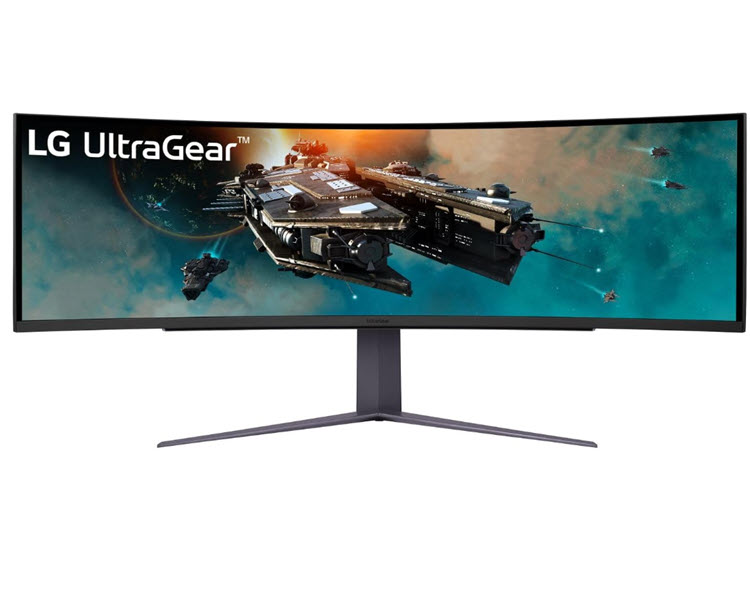 Milwaukee PC - LG 49" UltraGear DQHD Curved Gaming Monitor - 450nits, 1ms, 240Hz, FreeSync Pro, HDR, Black Stabilizer, HDMI, DP