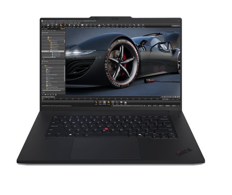 Milwaukee PC - Lenovo ThinkPad P1 Gen 7 - 16" WQUXGA OLED Touch, Ultra 9 185H, AI, 64GB,2TB SSD,RTX2000Ada 24GB Gfx,Wi-Fi 7,BT5.4,USB4,W11P