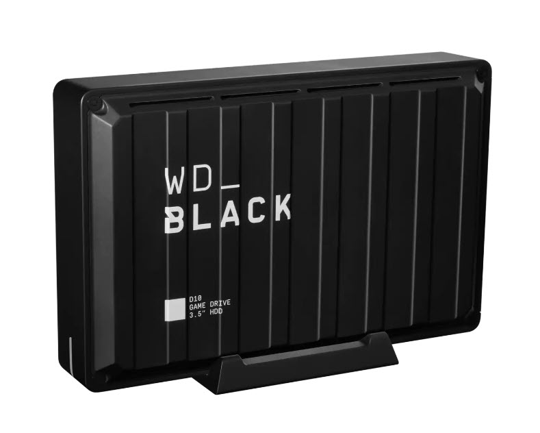 Milwaukee PC - Western Digital WD_BLACK D10 Game Drive - 8TB, 250MB/s, 7200RPM,  2xUSB-A Charging Ports, Up to 200 Games , PC/PS/Xbox
