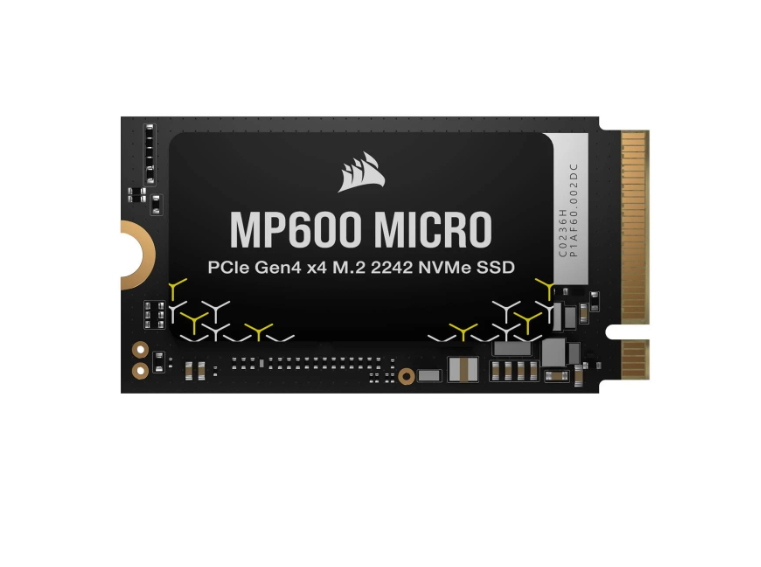 Milwaukee PC - Corsair 1TB MP600 MICRO NVMe PCIe 4.0 M.2 2242 - R/W 5100MB/s - 4300MB/s