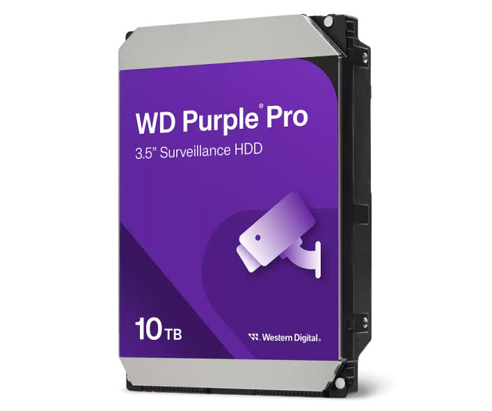 Milwaukee PC - WD Purple Pro 10TB 3.5" SATA 6gbps, up to 272MB/s, 7200RPM