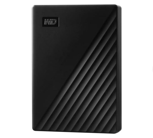 Milwaukee PC - WD My Passport 6TB Portable Hard Drive - Micro-B USB 3.2 Gen1, up to 5Gb/s, Acronis, Black 