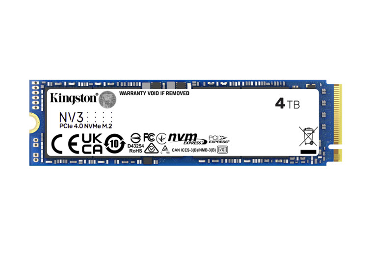 Milwaukee PC - Kingston 4TB NV3 M.2 2280 PCIe 4.0 x4 NVMe - R/W 6,000-5,000MB/s, Acronis, Bulk