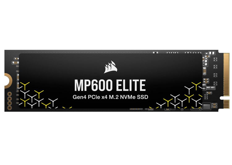 Milwaukee PC - Corsair MP600 ELITE PCIe Gen4 x4 NVMe 1.4 M.2 2280, 2TB, R/W - 7000MB/s - 6500MB/s,