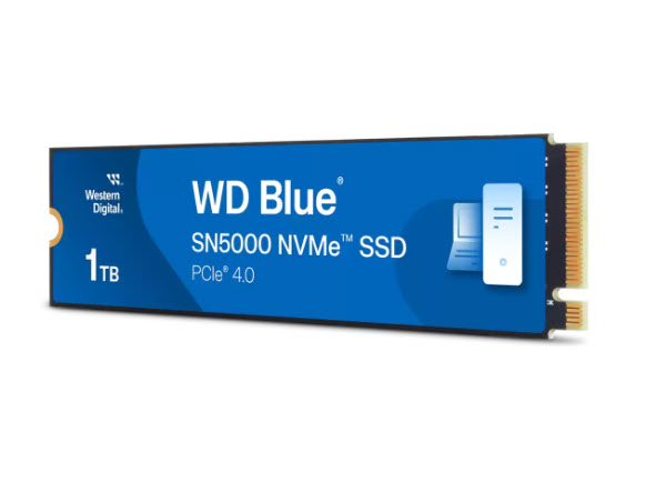 Milwaukee PC - WD 1TB BLUE SN5000 M.2 2280 NVMe - PCIe4.0 Gen4 x4, R/W 5150/4900 MB/s