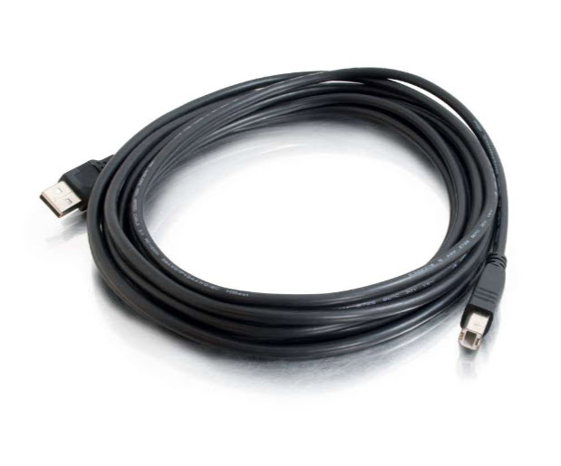 Milwaukee PC - C2G - 16.4ft (5m) USB 2.0 A/B Cable, 480 Mbps, M/M - Black