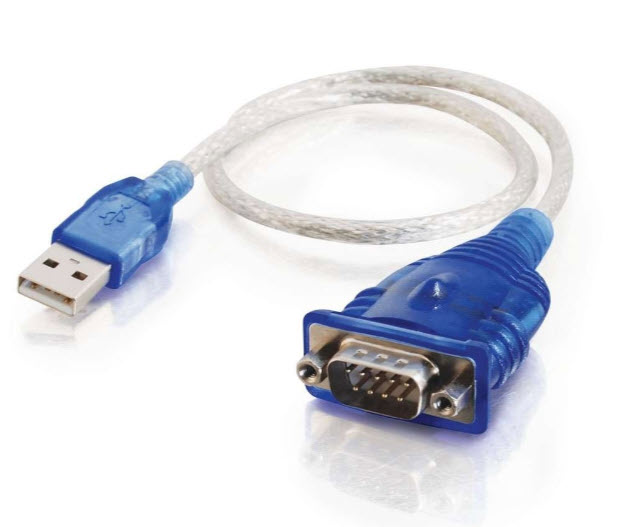 Milwaukee PC - C2G - 1.5ft (0.46m) USB Male to DB9 Male Serial RS232 Adapter Cable