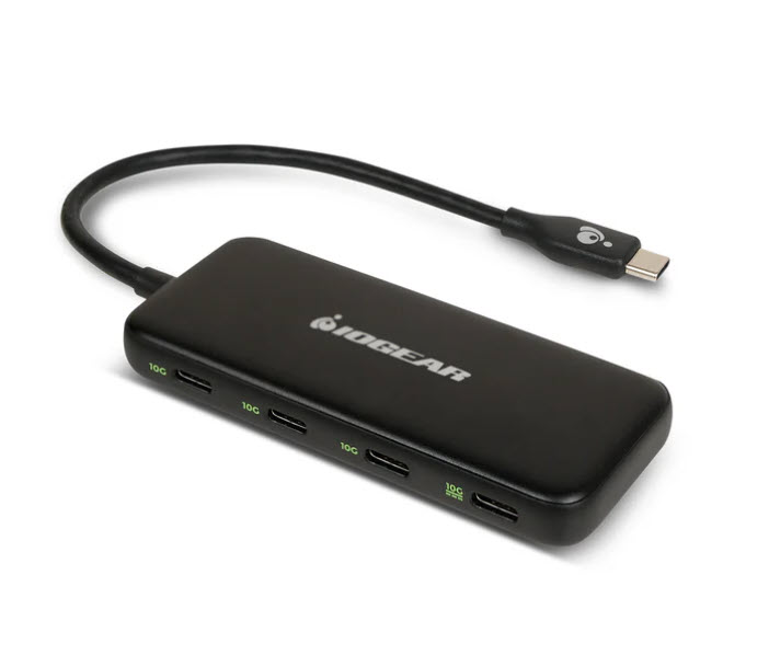 Milwaukee PC - IOGEAR 4 Port USB-C 3.2 Gen 2  Hub - USB-C 3.2 Gen 2, 10gbps, PD up to 1000W 